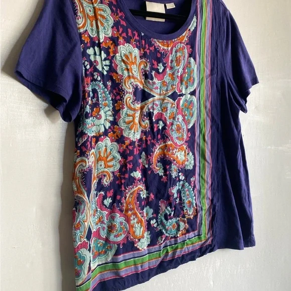 Anthropology ~ Maeve Top Size L | Cotton and Modal | Excellent Condition - Picture 7 of 9